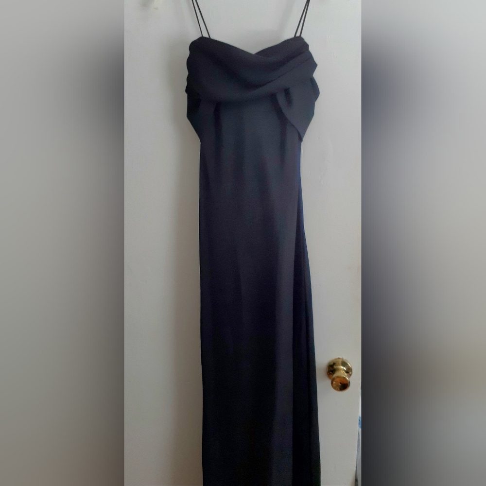 VINTAGE NWT black formal dress